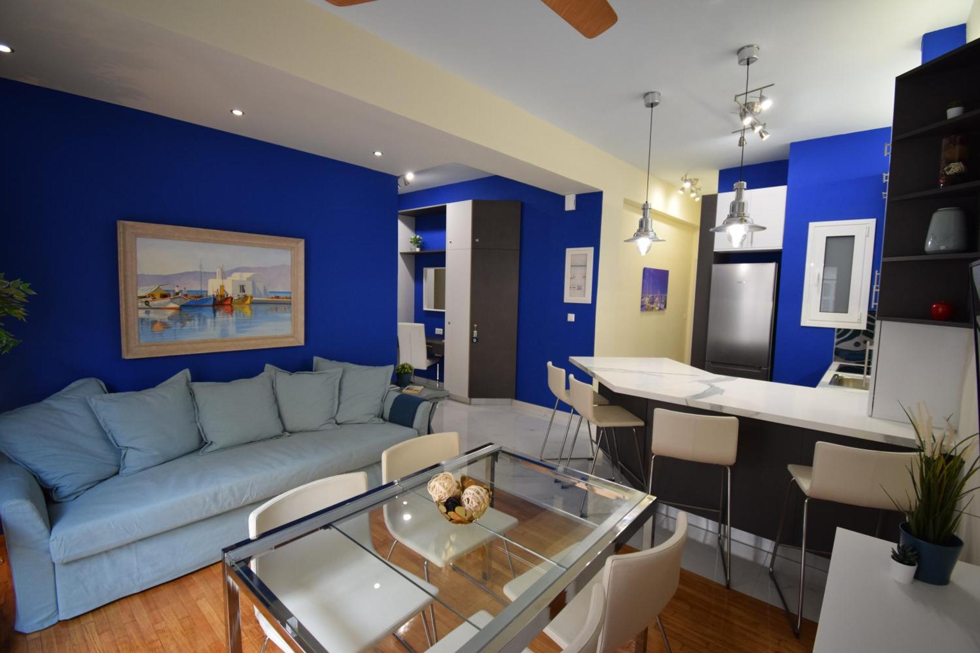 Piraeus Blue Apartment Exterior foto